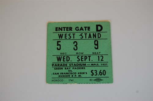 Rare 1951 packers - packers,