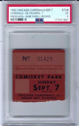 1952 cardinals packers - cardinals,